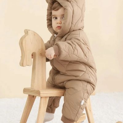 combinaison bebe marron garçon