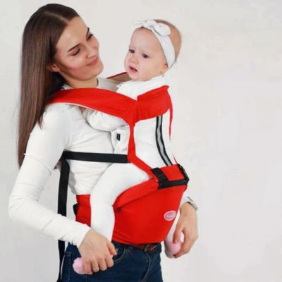 porte bebe rouge frontale