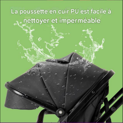poussette 3 en 1 voyage waterproof