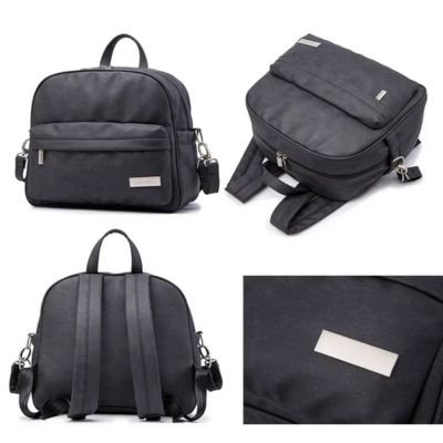 sac a langer bebe Ă dos noir