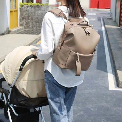 Sac a langer beige poussette