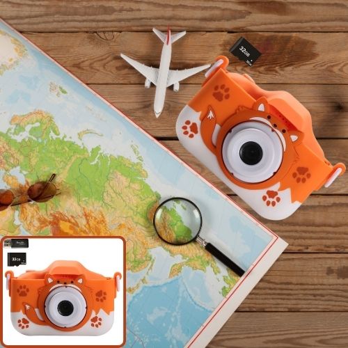 appareil photo enfant 32GB orange