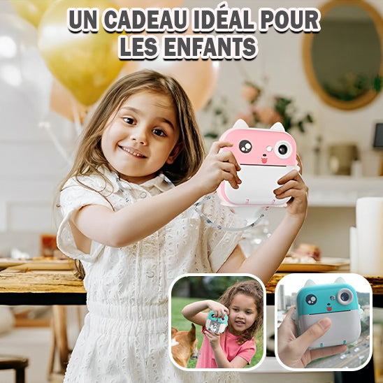 appareil photo enfant à impression cadeau