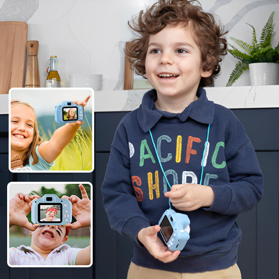 appareil photo enfant vidéo bleue