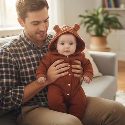 Barboteuse​ confort respirant chaude