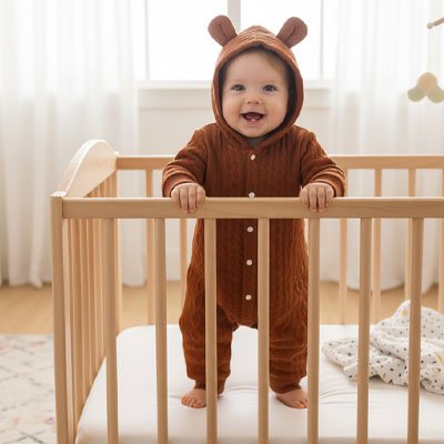 Barboteuse​ confort respirant marron