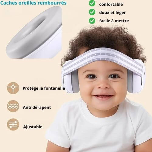 casque anti bruit bébé bambin-paisible pratique