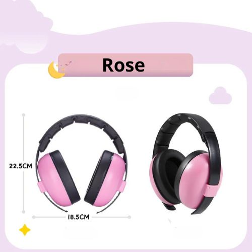 casque anti bruit bébé bébé-zen rose