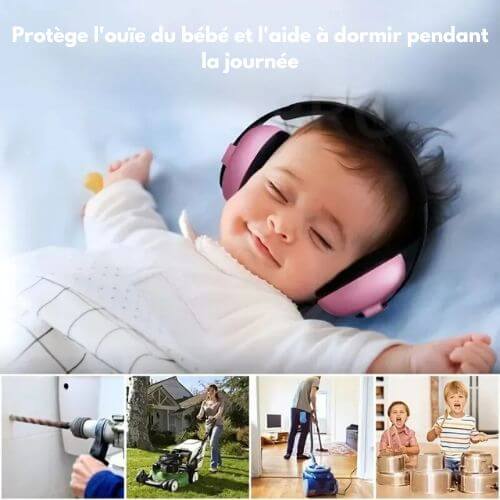 casque anti bruit bébé bébé-zen protection