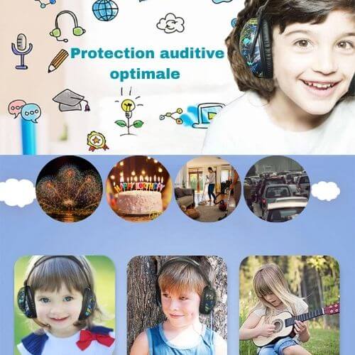 casque anti bruit enfant CalmiKids protection optimale 