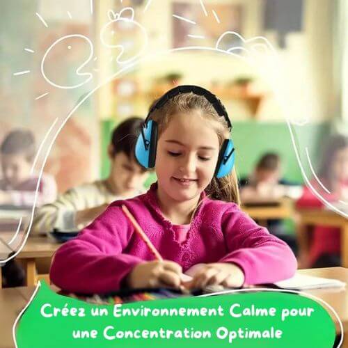 casque anti bruit enfant audi protect environnement calme concentration  