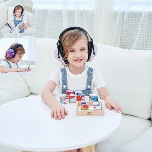 casque anti bruit enfant silence juniors fille 