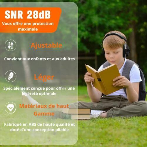 casque anti bruit enfant zenfamily caractéristiques 