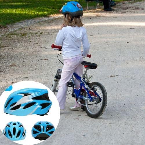 casque enfant PetitAventurier bleu