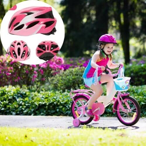 casque enfant PetitAventurier rose