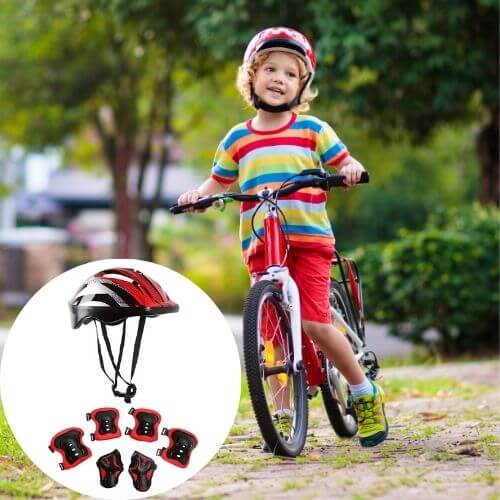 casque enfant Ultima rouge