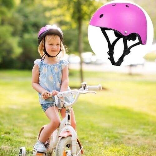 casque enfant Cyclo Rose