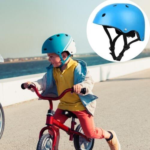 casque enfant Cyclo bleu