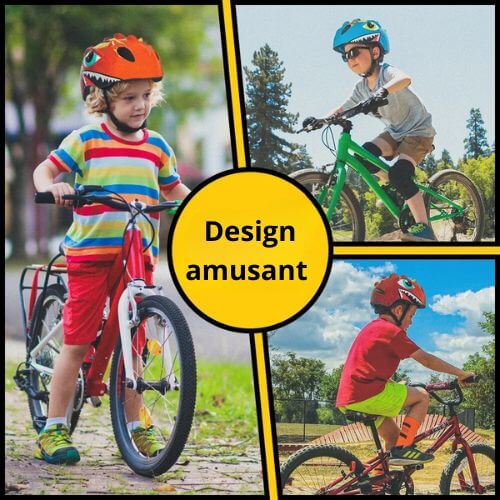 casque enfant VitGo design ludique