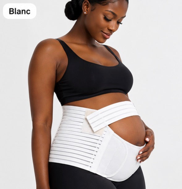 Ceinture de grossesse blanche