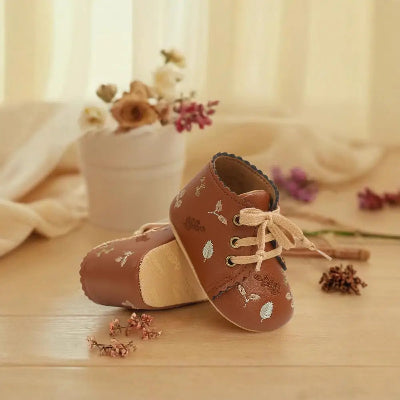 chaussure bebe confortable marron