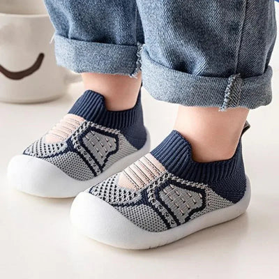 chaussure bebe souple bleu