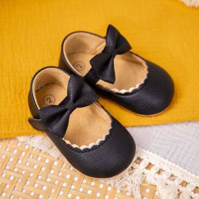 chaussure bebe souple fille noir