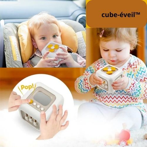 Cube D'éveil Montessori 6 - en - 1 Cube - éveil™ - Maman Confort