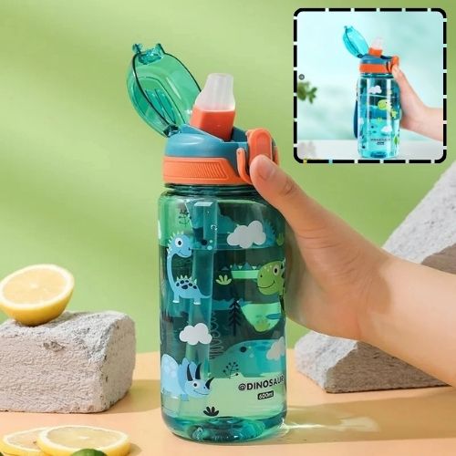 gourde enfant 600ml dinosaure