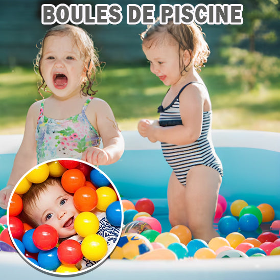 Balles pour piscine ( 100 pièces )  |  BambinJoy™