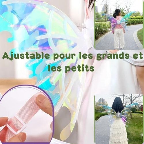 LuminaFée : Ailes de Fée à LED Magiques - Maman Confort