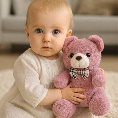 Ours en peluche rose