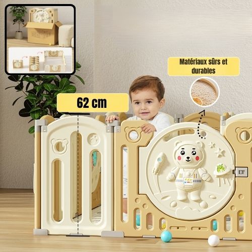 parc bebe  beige compact