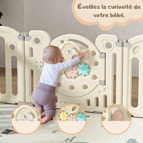 parc bebe beige  jouet