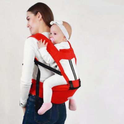 porte bebe rouge dorsal