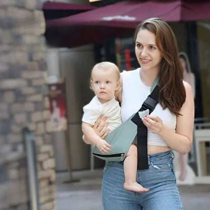 porte bébé sangle vert