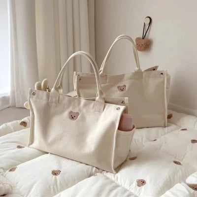 sac a langer ourson blanc