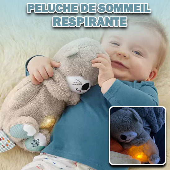 veilleuse enfant lumi loutre respirante